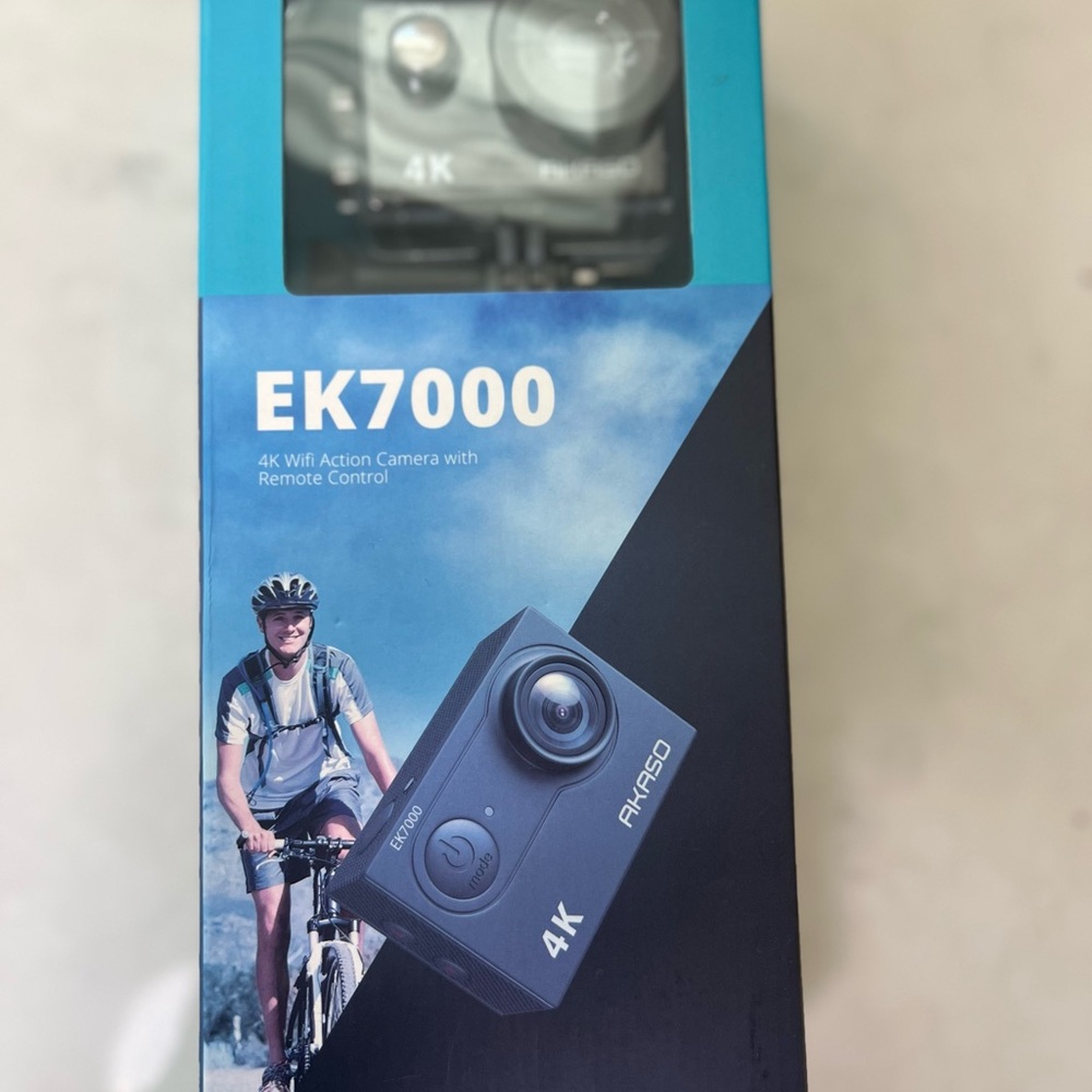 EK7000 4K WiFi Action Camera - Black